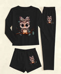3 piece owl pjs