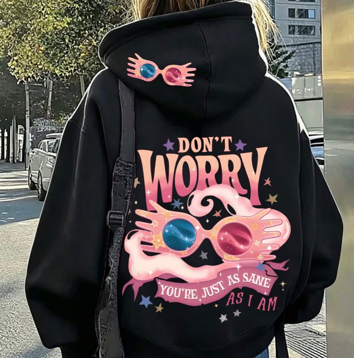 Don’t Worry Zip up Hoodie