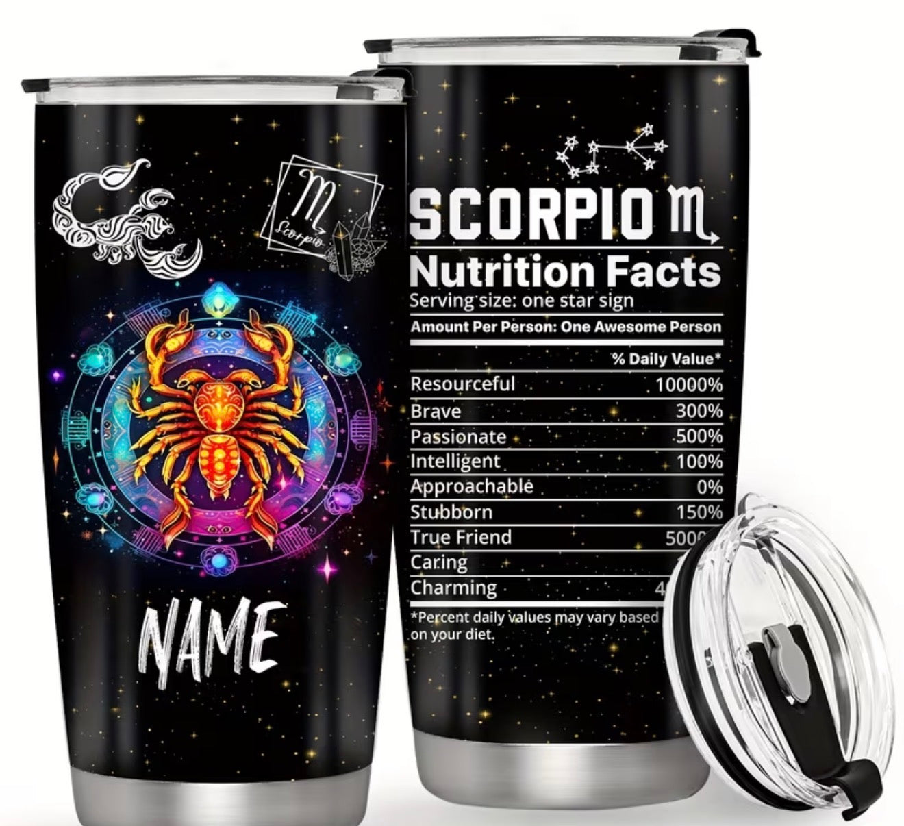 Zodiac tumbler
