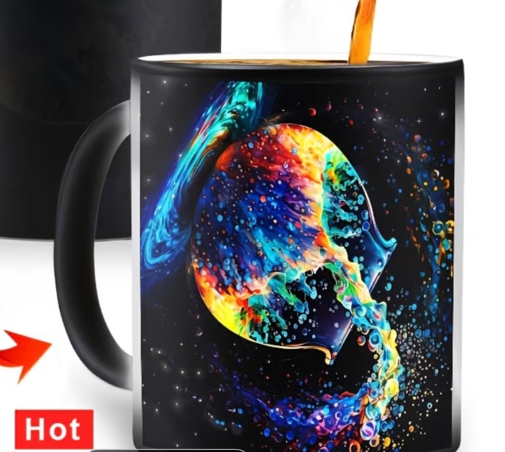 Zodiac colour change mug
