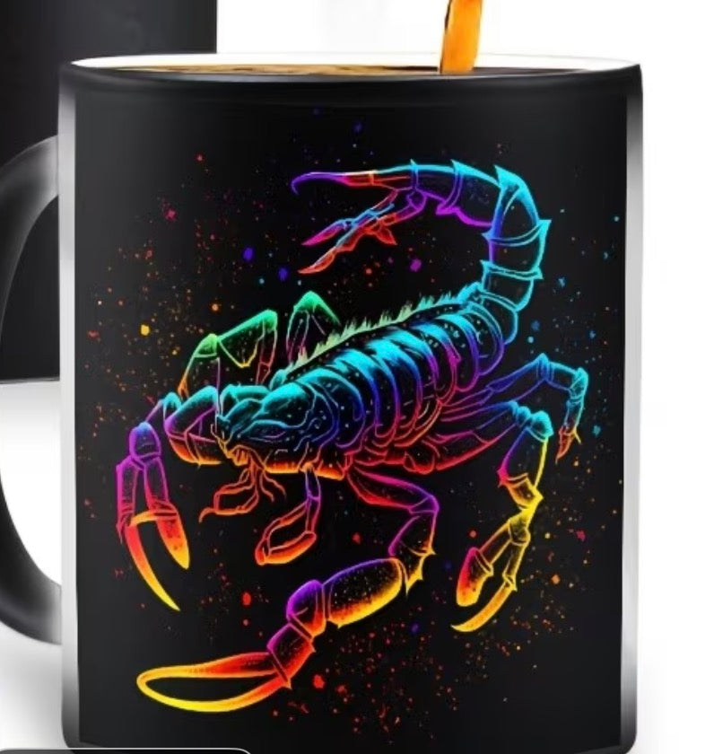 Zodiac colour change mug