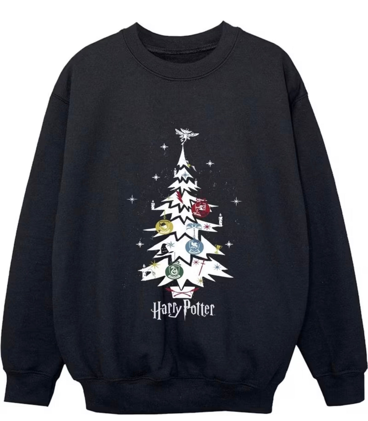 Kids Wizard Xmas Jumper