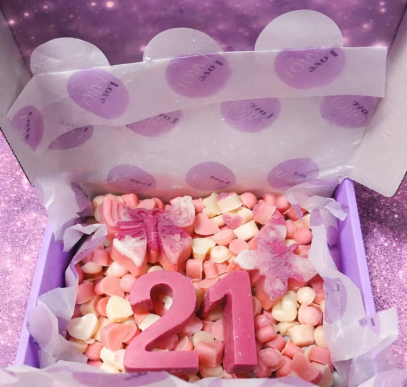 Birthday wax box