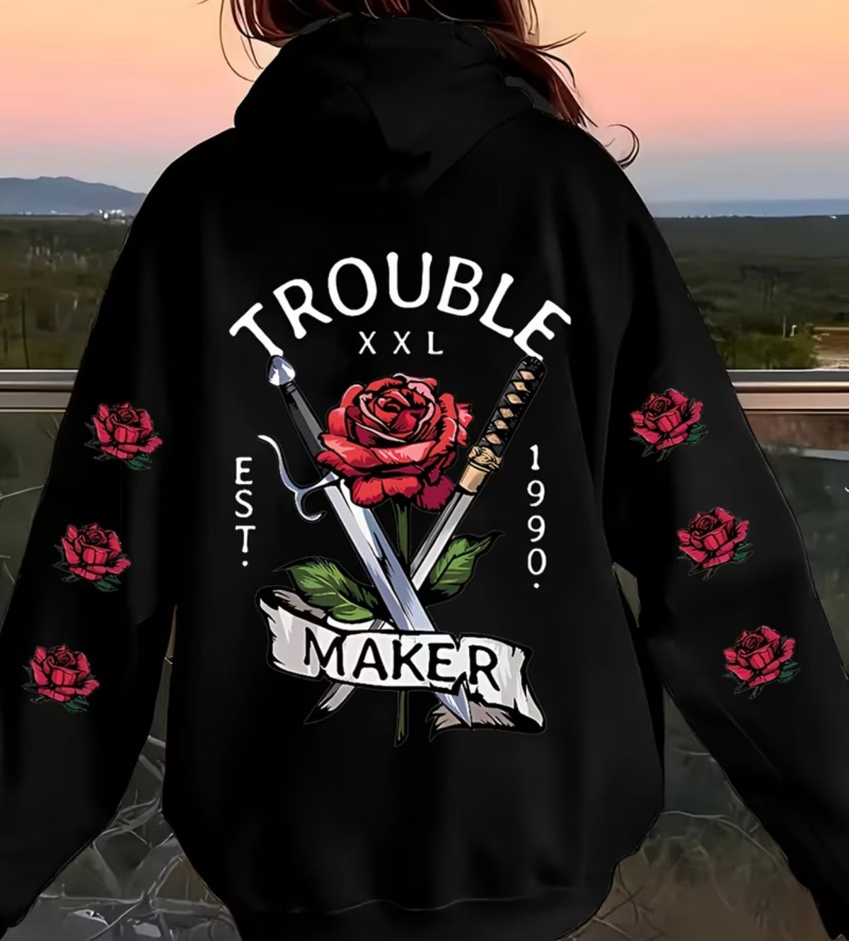 Trouble Hoodie