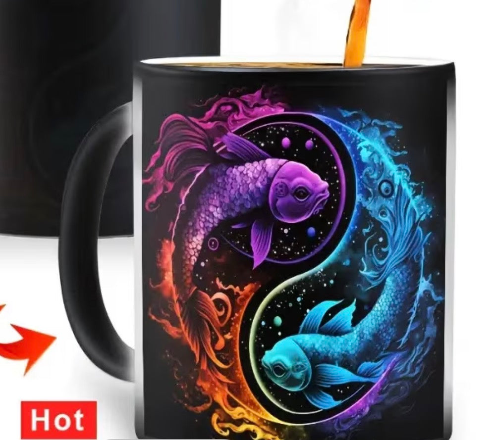 Zodiac colour change mug