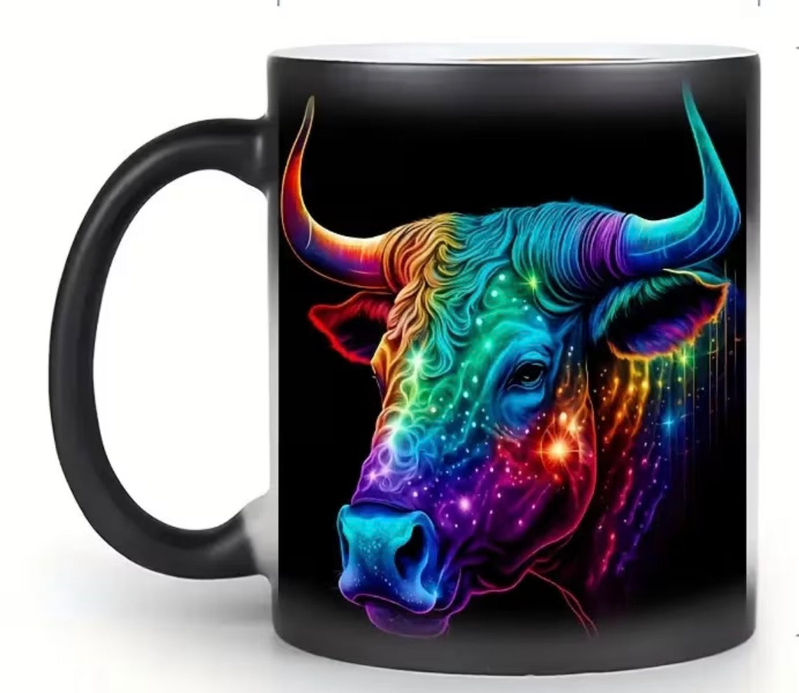 Zodiac colour change mug