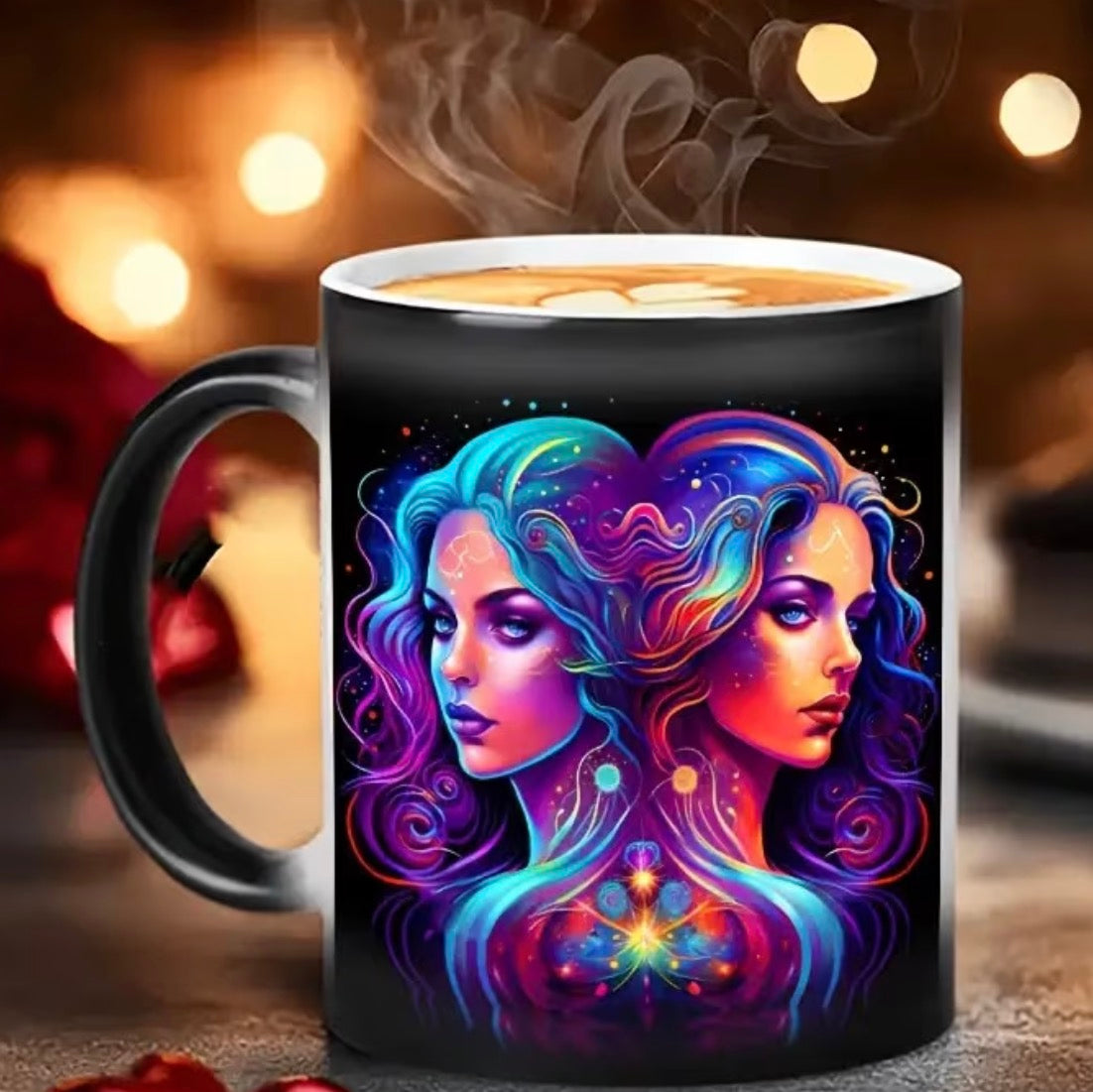 Zodiac colour change mug