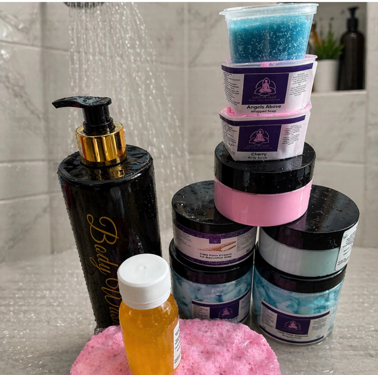 Cbd shower large mystery set