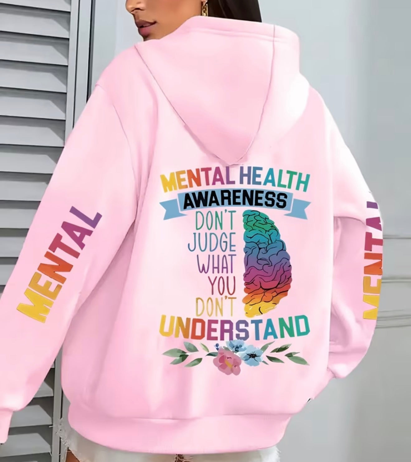 Zip Mental Health Hoodie