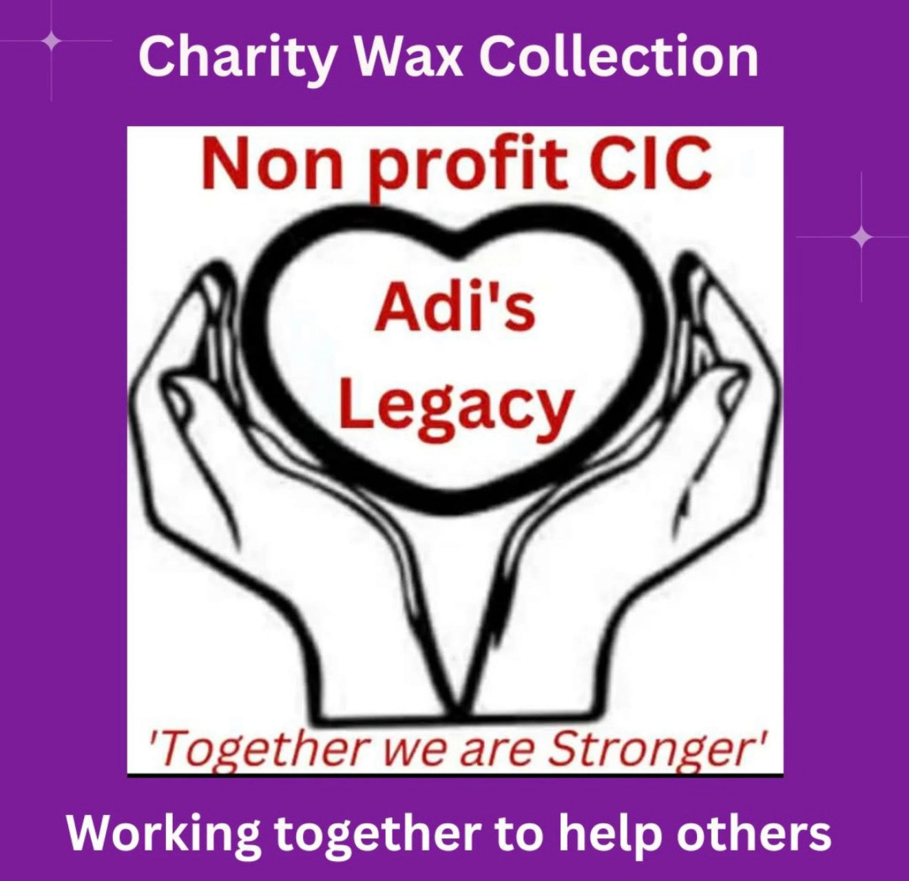 Charity wax collection
