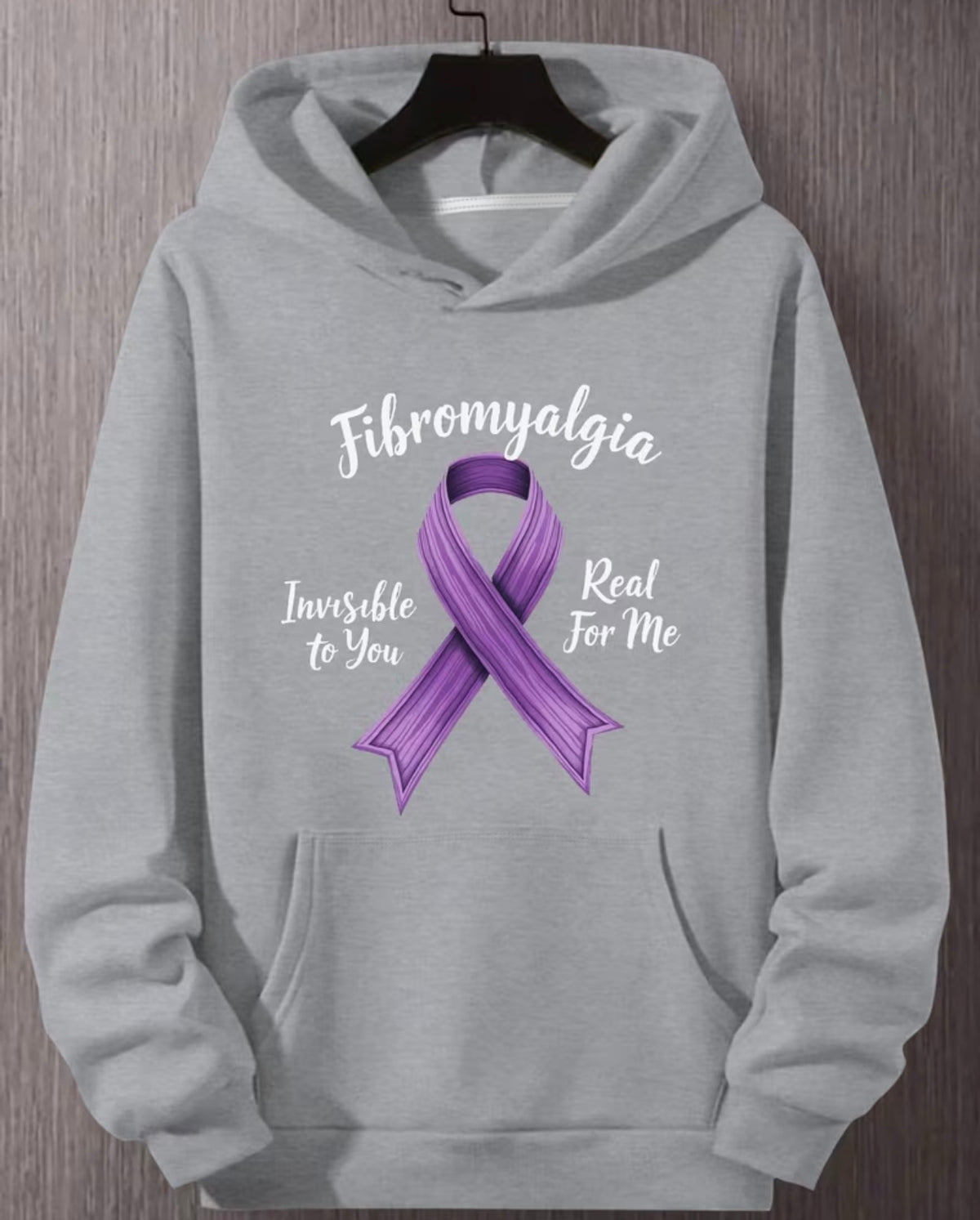 Fibro Plus Size Hoodie