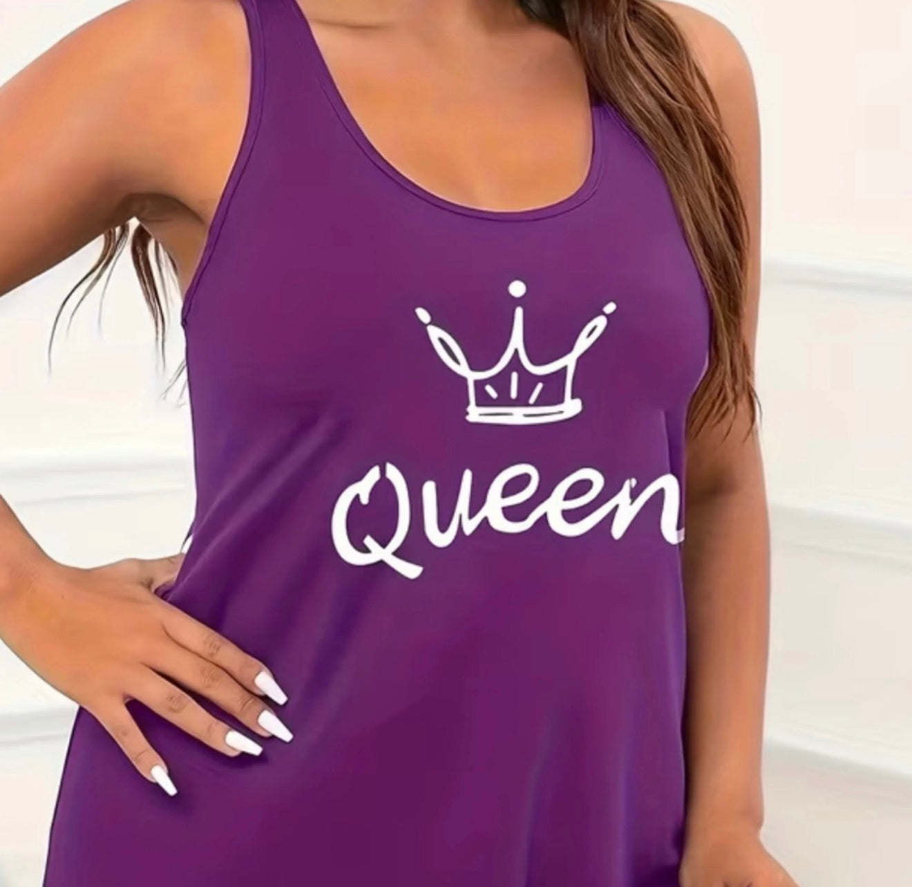 Queen plus size top