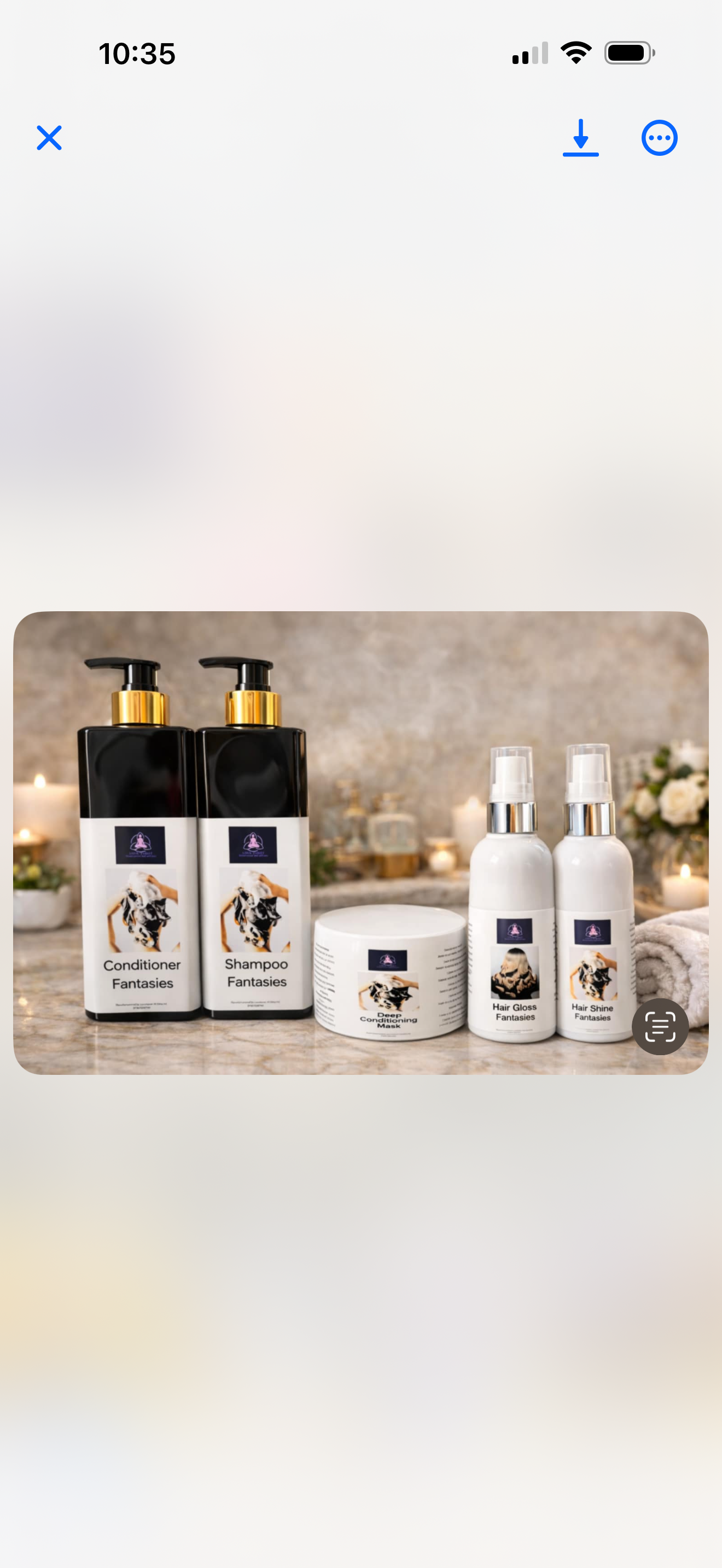 Complete hair set