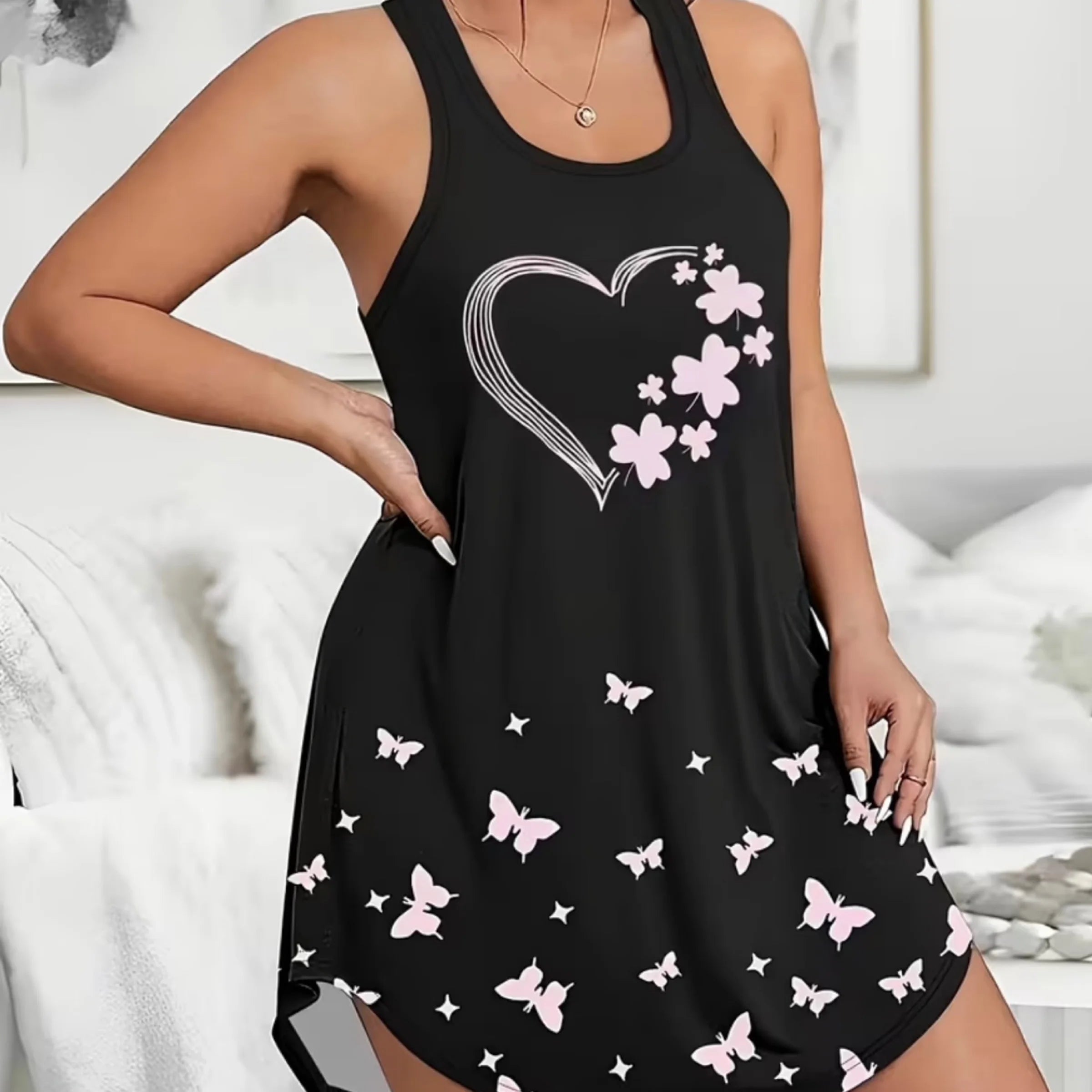 Heart  tank top