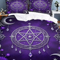 Purple mystic bedding set