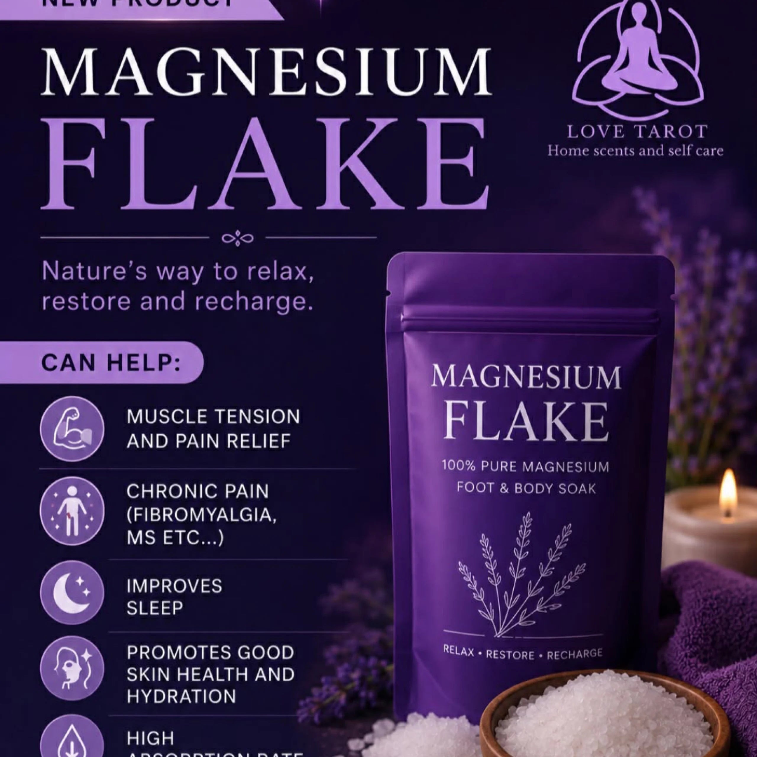 Magnesium Flake Soak