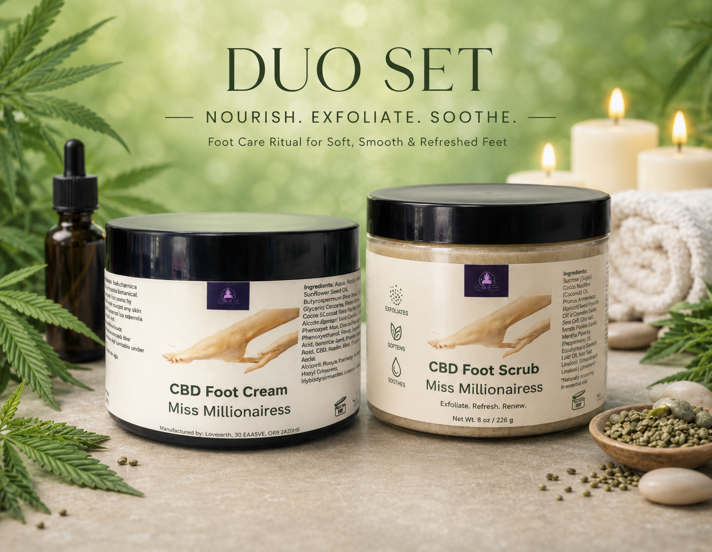 Foot CBD Duo Set