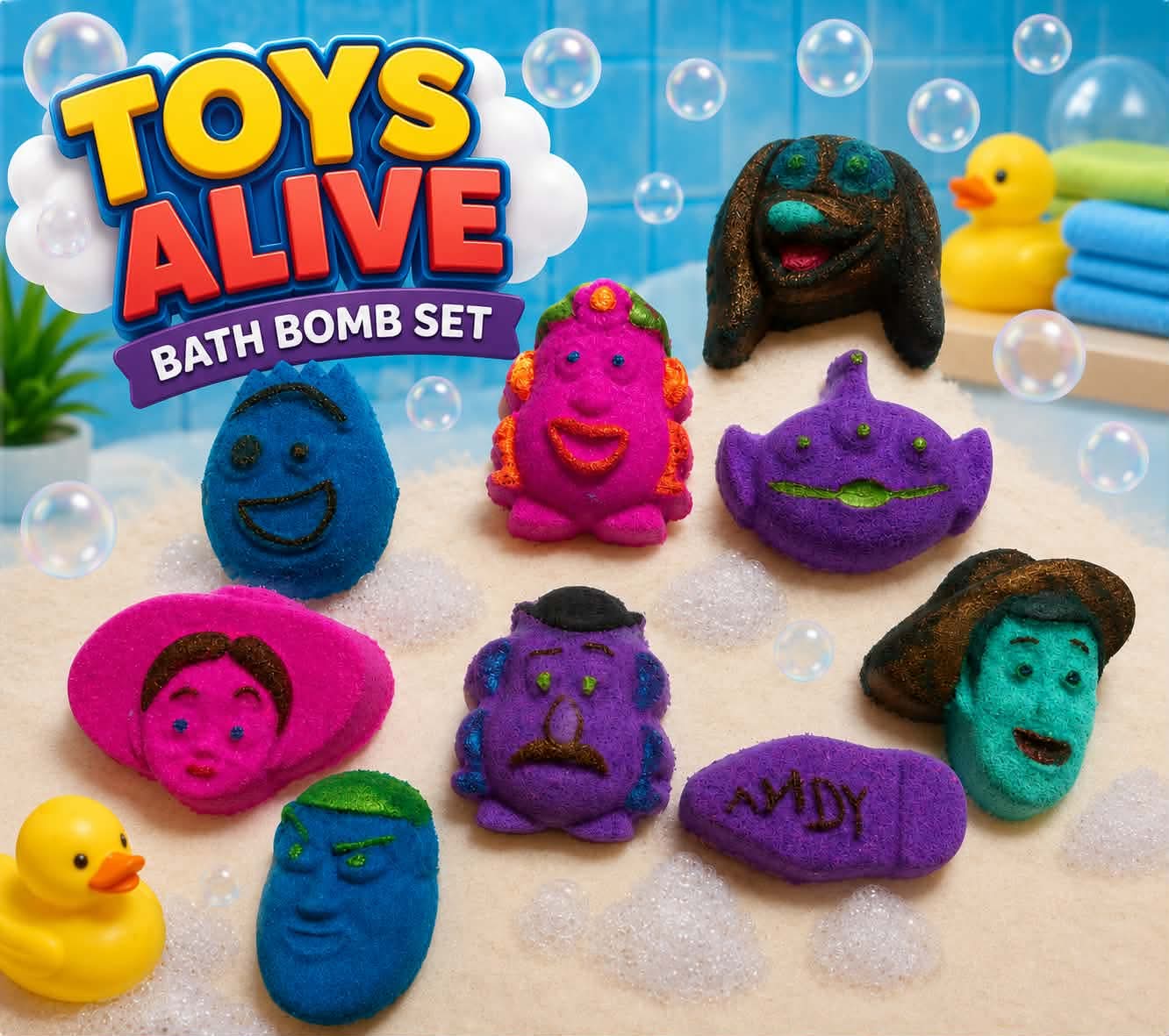 Toys Alive Bath Bomb Set