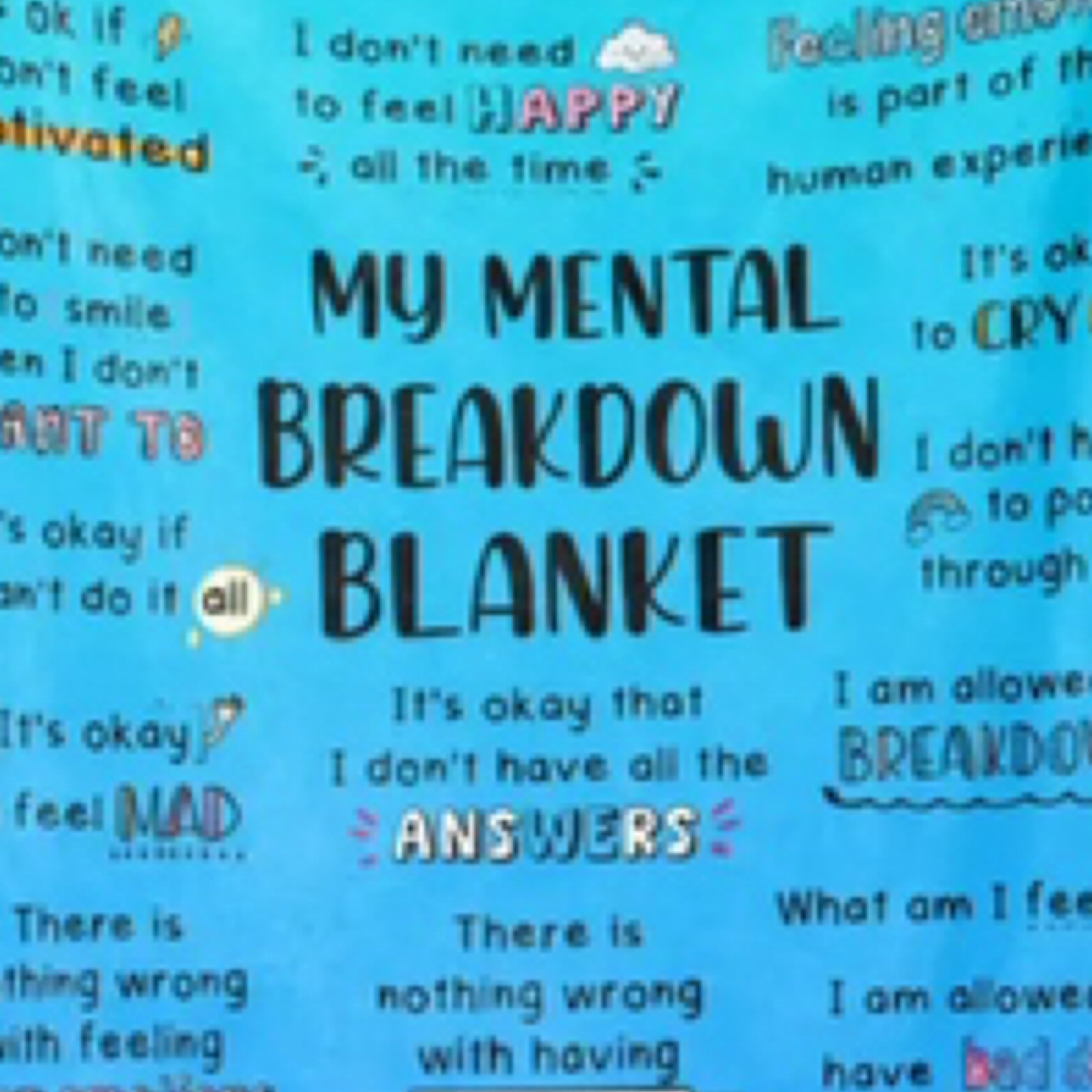 Mental Health Blankets