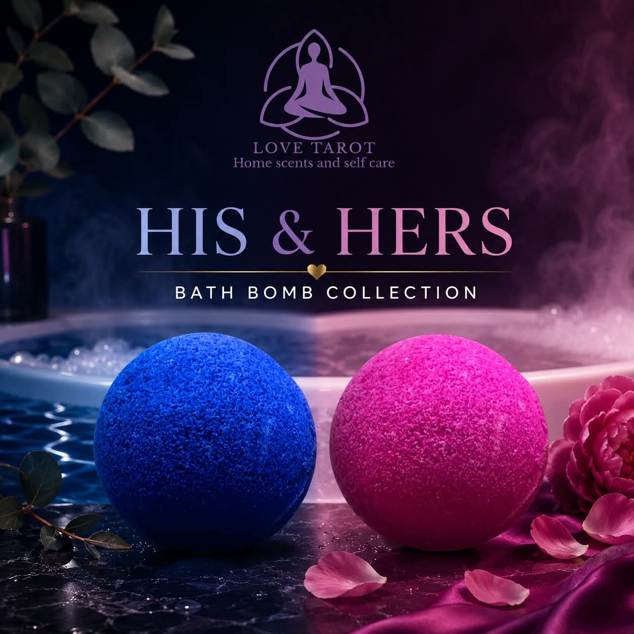 His and hers bath bomb collection