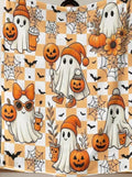 Halloween cute ghosts throw