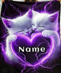 Personalised Kitten throw