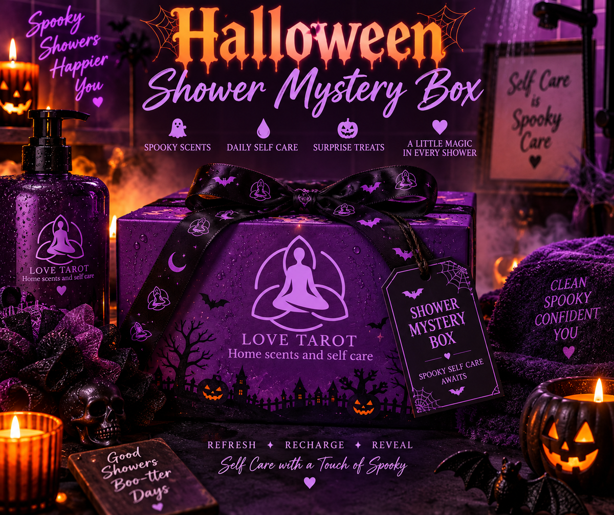 Halloween shower products mystery box
