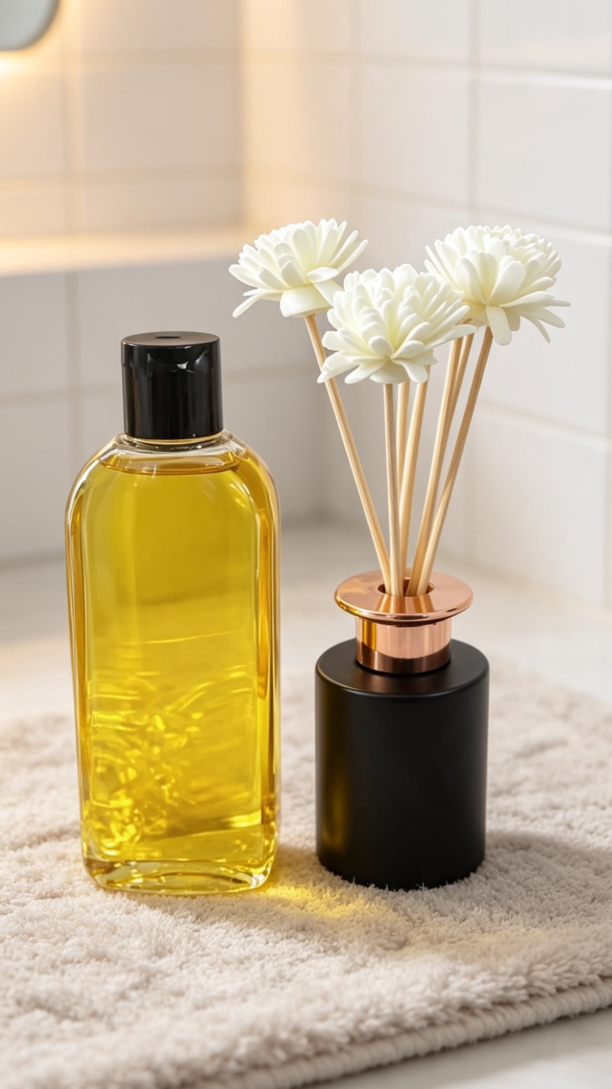 Reed diffuser and refill combo