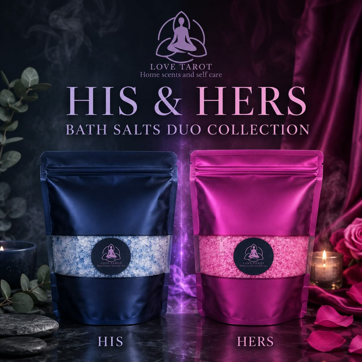 His & hers bath salts duo