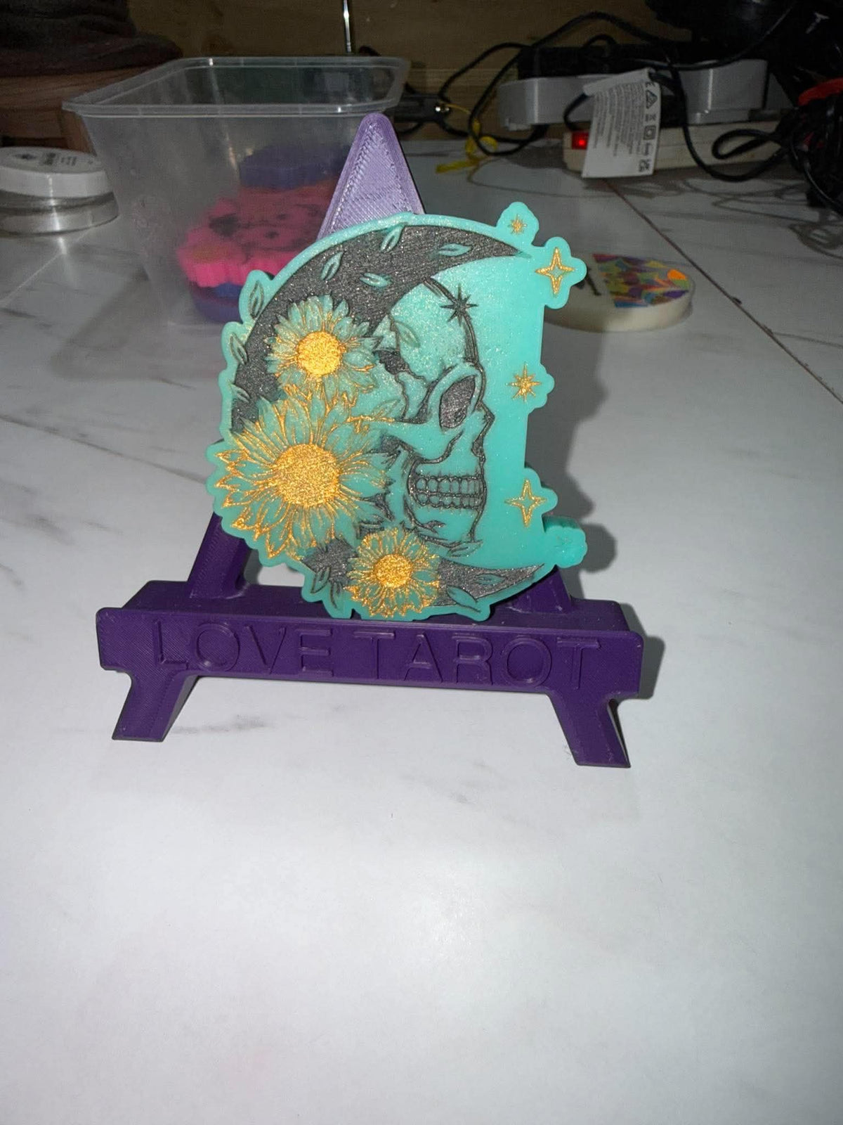Midnight skull waxmelt