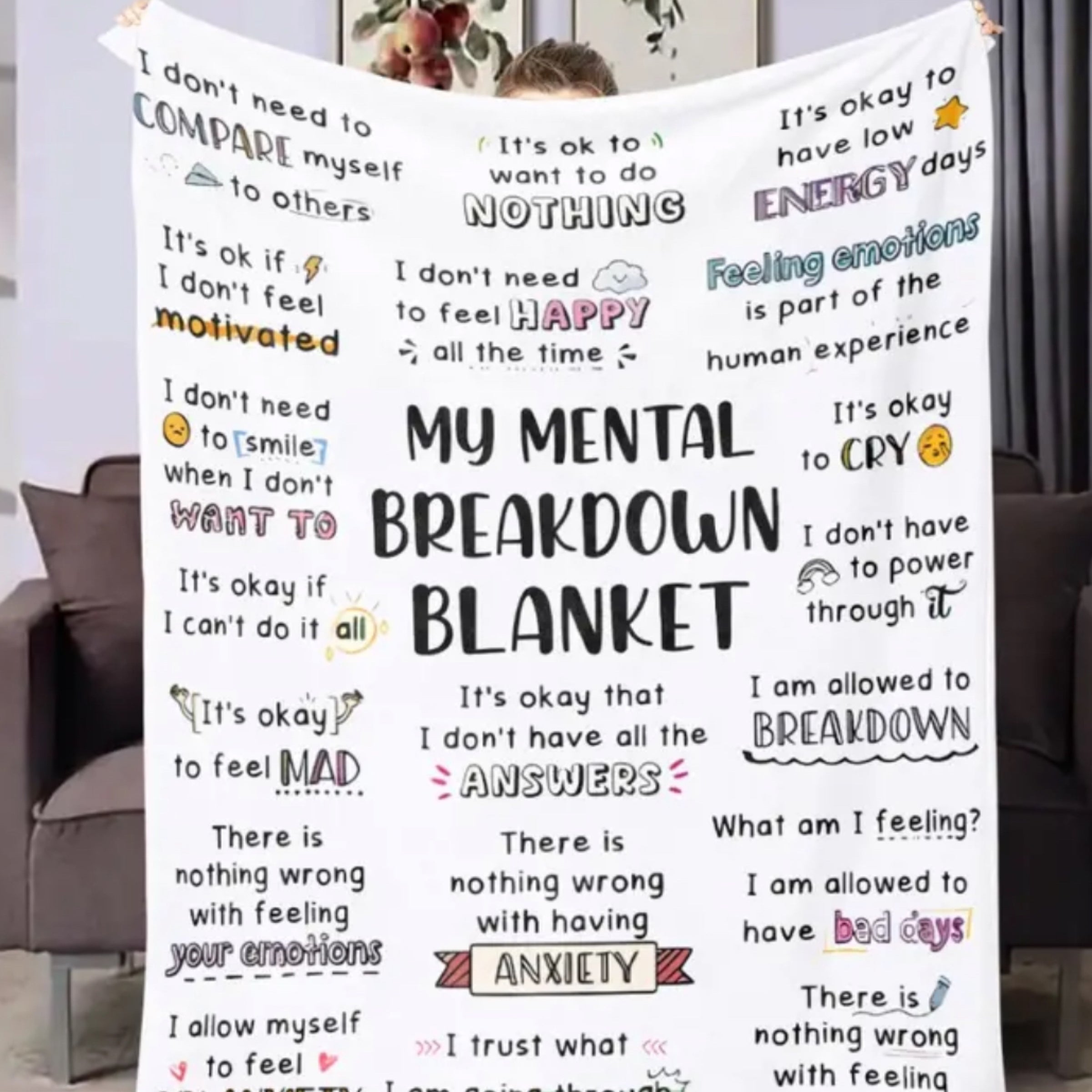 Mental Health Blankets